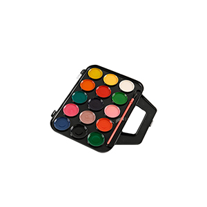 15 Farben halbfeuchtes Aquarell-Set