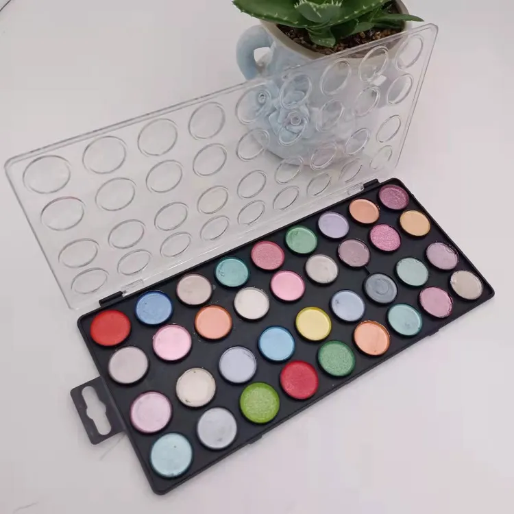 Wie verwendet man Metallic-Aquarellfarbe?