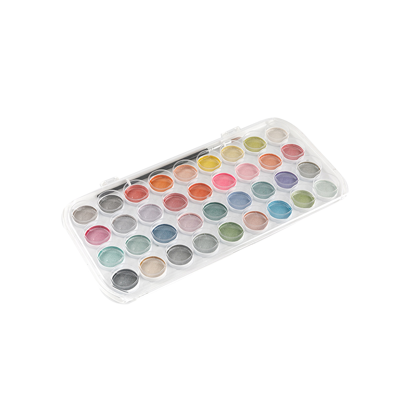 Was sind die Vorteile von Perlmut -Aquarell -Set im Vergleich zu regulären Aquarell -Sätzen?