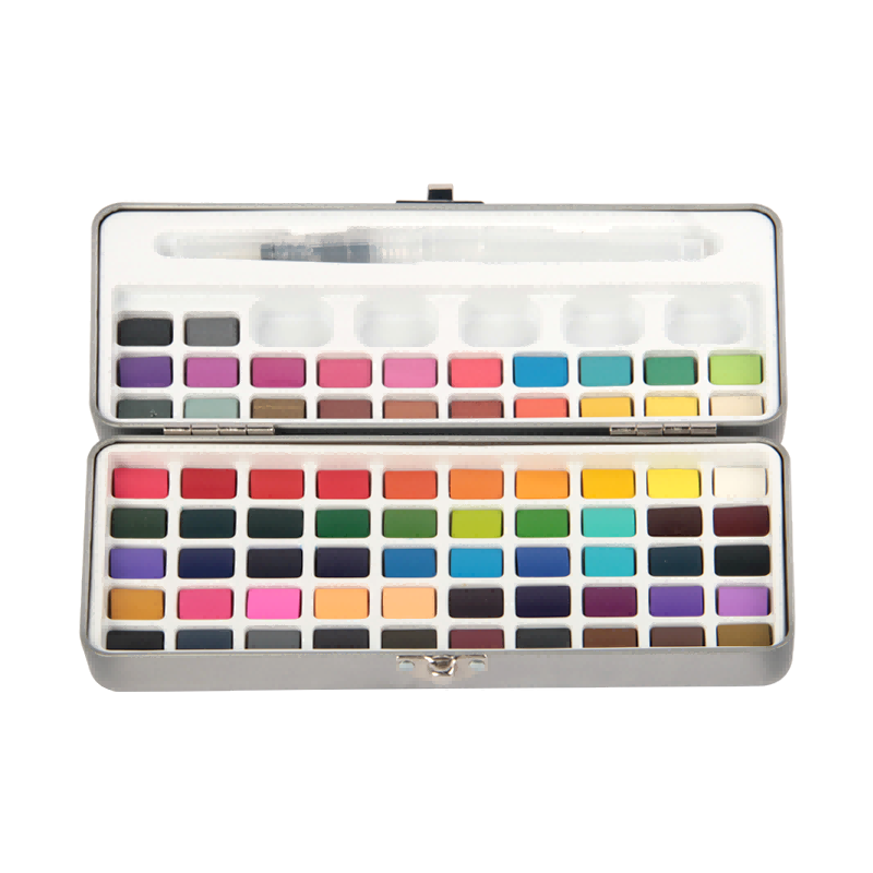 72Colors Aquarellfarben-Set mit Geschenkbox